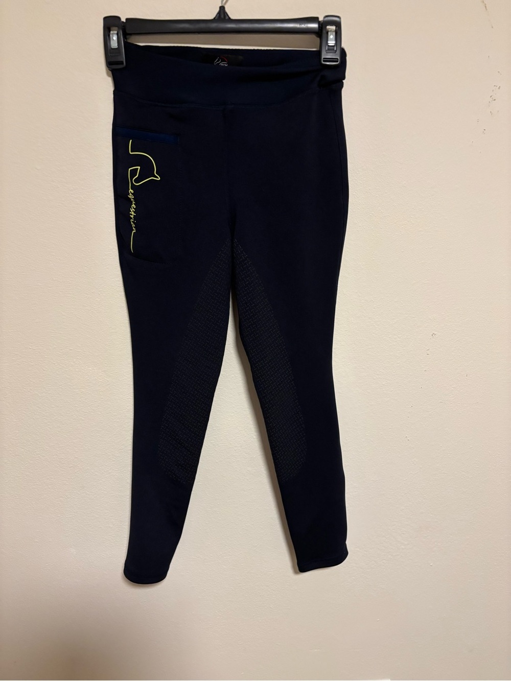 HKM Equestrian Silicone full seat riding tights